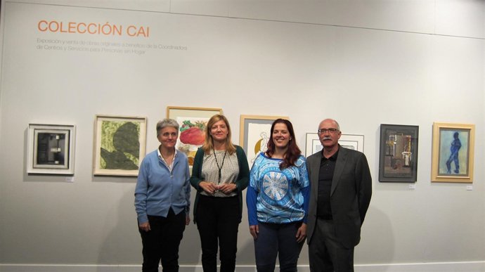 Presentación de la exposición de la colección Fundación CAI