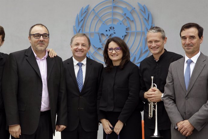 Moragues y Oltra en la conmemoración del 70 aniversario de la ONU
