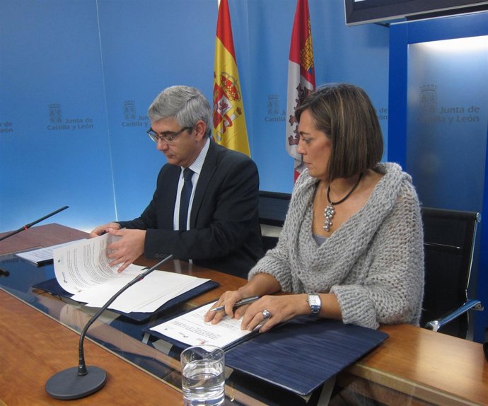 Milagros Marcos y Daniel Posadas.