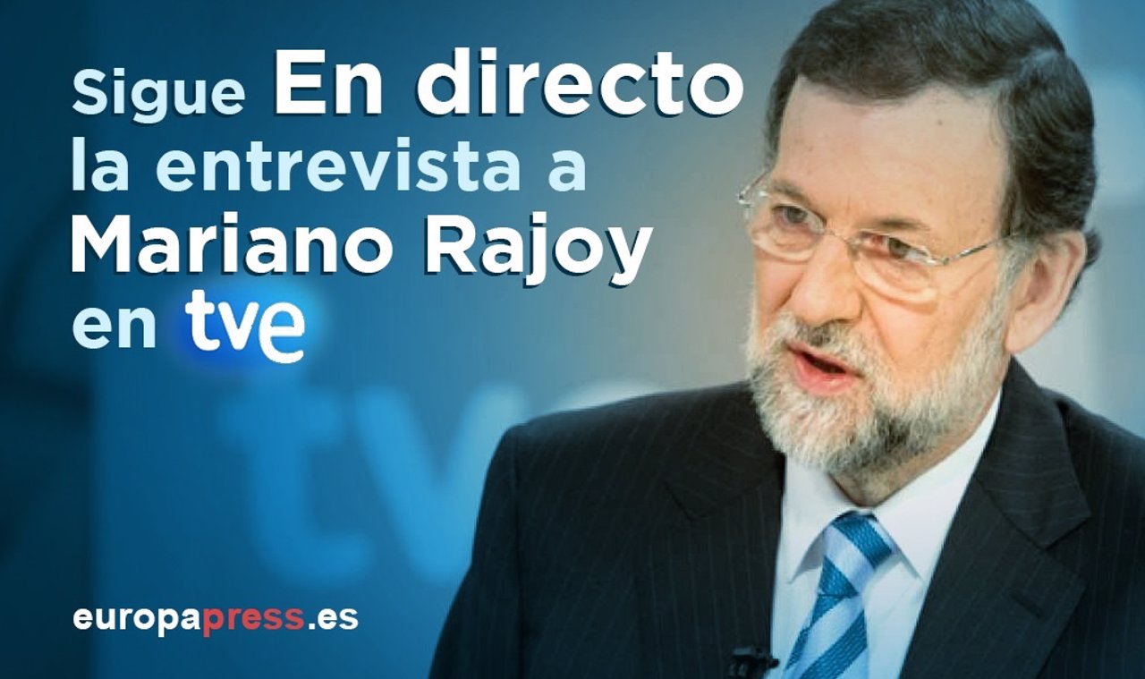 Entrevista de Mariano Rajoy en TVE