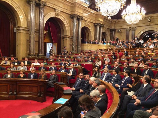 Parlament de Catalunya en la apertura de la XI Legislatura