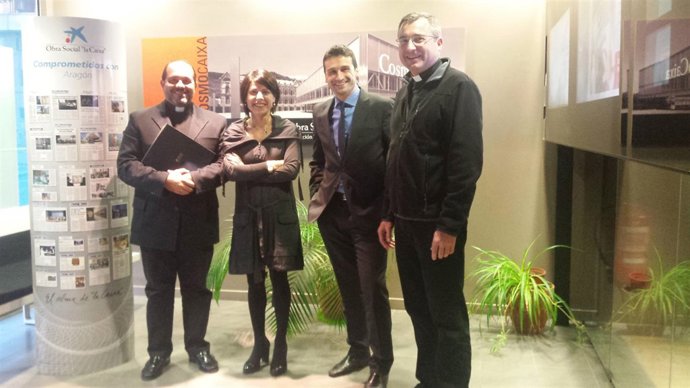 La Caixa colaborará con la parroquia de Casetas