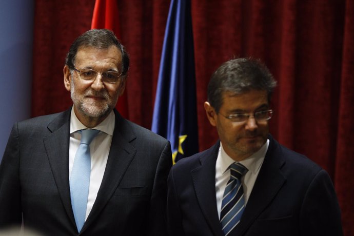 Rajoy y Catalá en la inauguración de la Oficina de Gestión de Activos