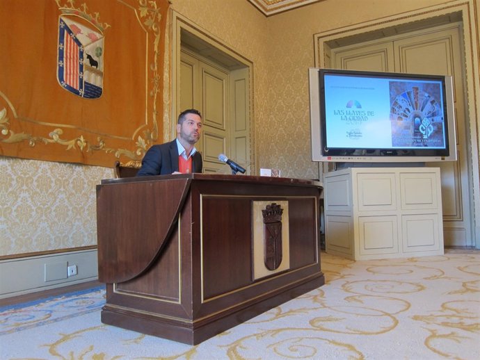 El concejal de Turismo del Ayuntamiento de Salamanca, Julio López