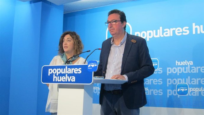 El presidente del PP de Huelva, Manuel Andrés González.