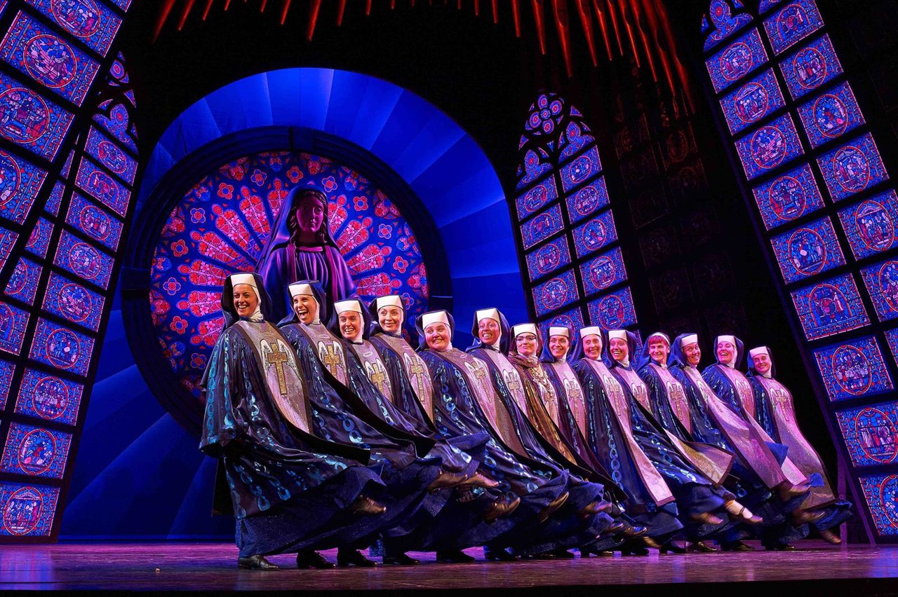 Momento del musical 'Sister Act'