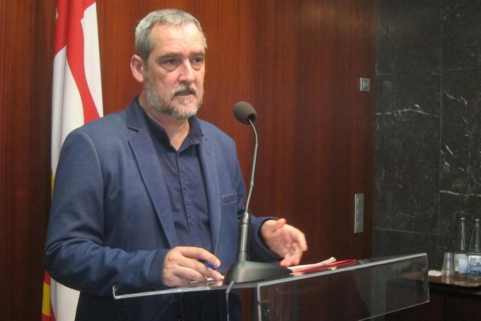 El portavoz de ERC en el Ayuntamiento de Barcelona, Jordi Coronas