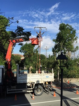 Reformas de Endesa en Taradell