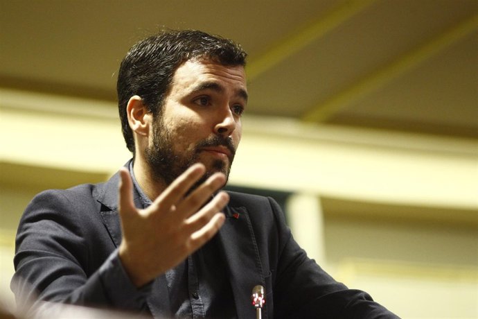 Alberto Garzón en el Congreso