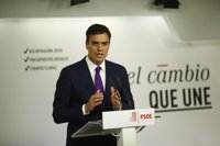 Sánchez (PSOE) afirma que al secesionismo catalán se le puede ganar "con la Ley, los votos y la política"