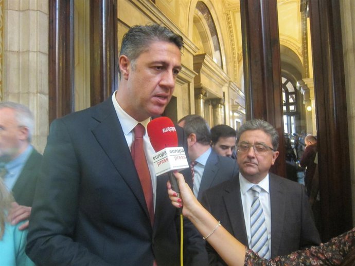 El líder del PP en el Parlament de Catalunya, Xavier García Albiol