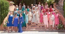 Diputación sonríe a la vida calendario benéfico asociación mujeres cáncer mama