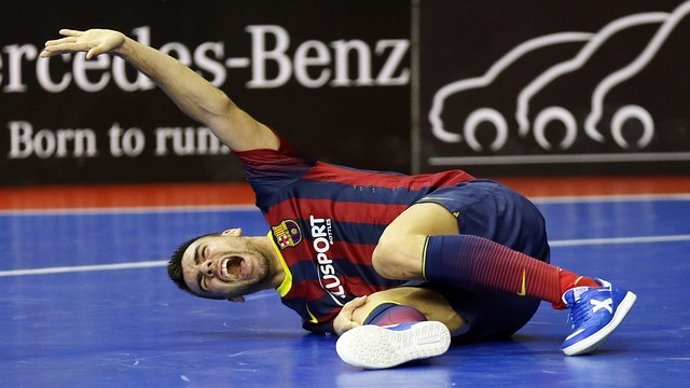 Sergio Lozano FC Barcelona Alusport lesión