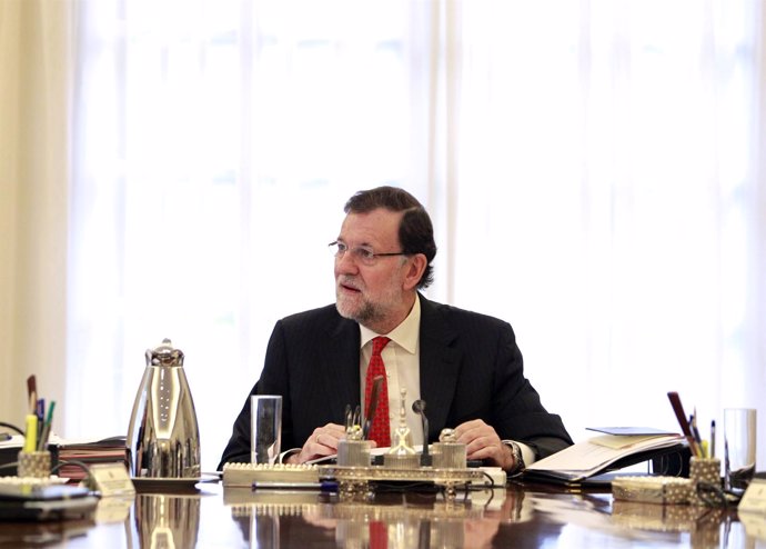 Rajoy preside el último Consejo de Ministros de la legislatura