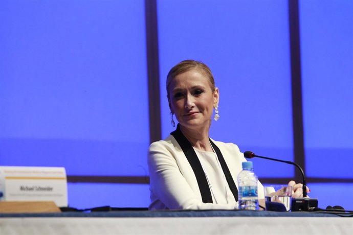 Cristina Cifuentes en el Congreso del Partido Popular Europeo