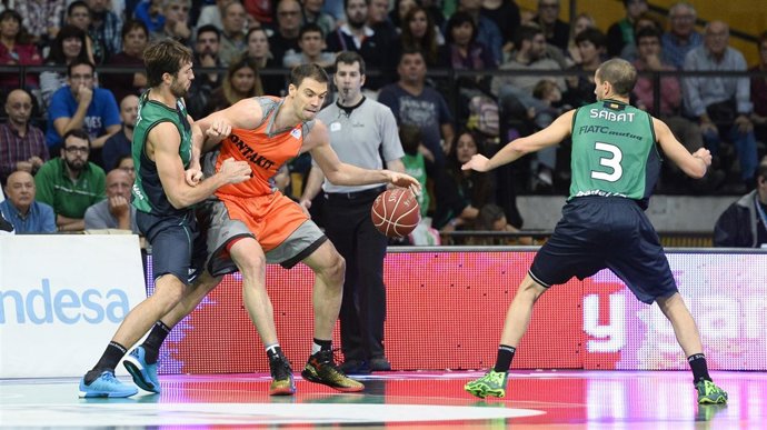 Stevic en el Joventut - Montakit Fuenlabrada