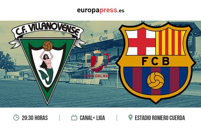 Horario y dónde ver el Villanovense - Barcelona Copa del Rey 2015