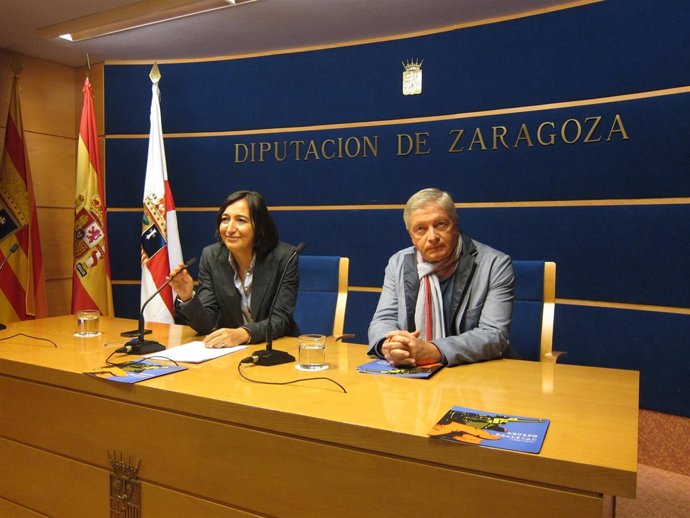 Cristina Palacín y Javier Lacruz han presentado la muestra de Equipo Realidad