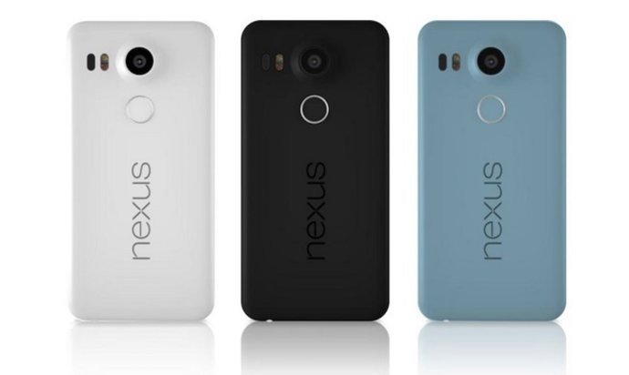 Nexus 5X fabricado por LG para Google smartphone teléfono móvil