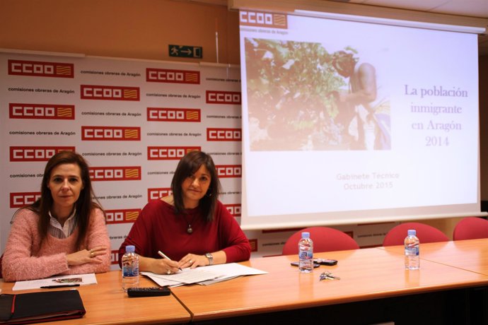 Nota De Prensa CCOO Aragón Informe Inmigración