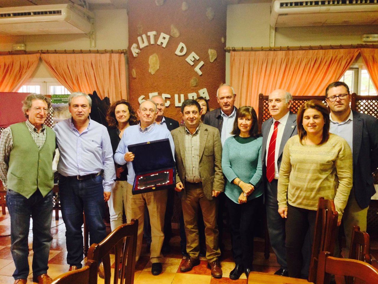 Reyes, en las jornadas sobre el cordero segureño.