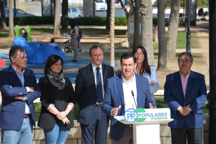 Acto del PP en Tomares (Sevilla)