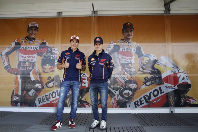 Marc Márquez,  Dani Pedrosa 