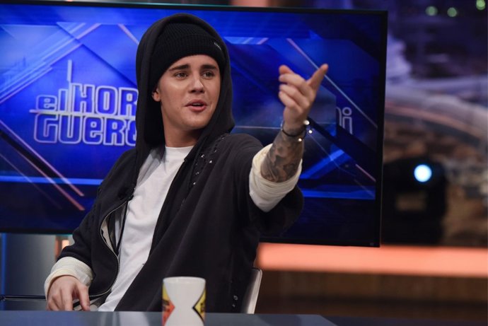 JUSTIN BIEBER EN EL PLATÓ DE EL HORMIGUERO