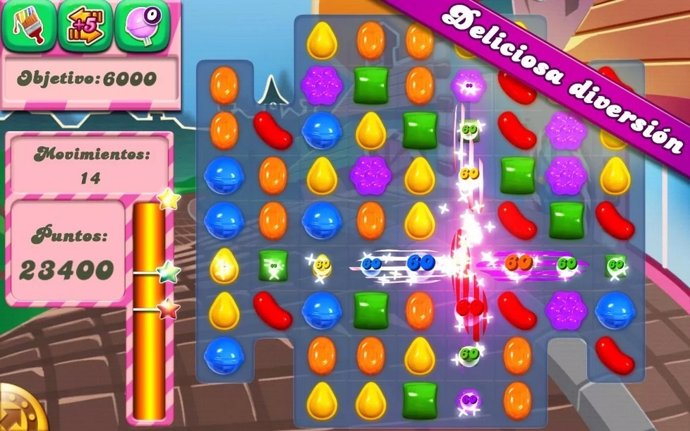 Videojuego Candy Crush