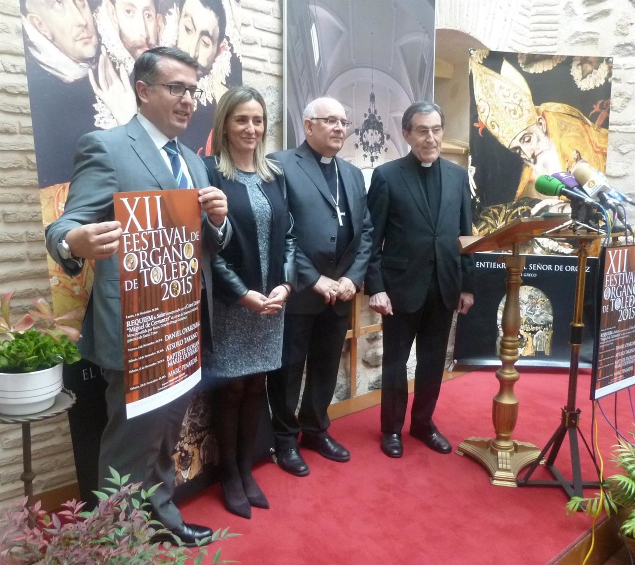 Presentación del XII Festival de Órgano de Toledo