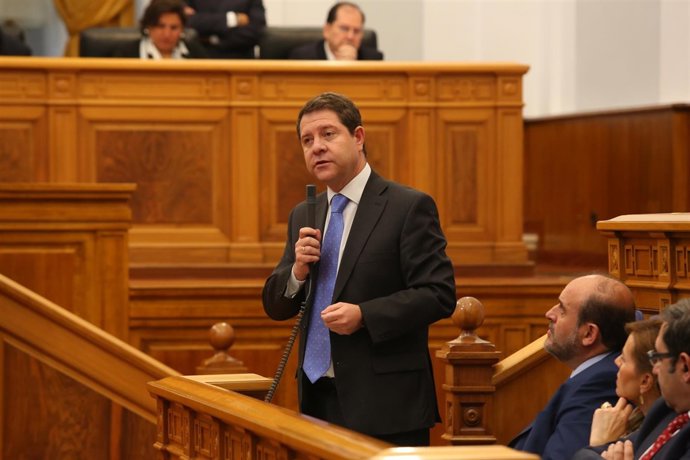 García-Page pleno de las Cortes