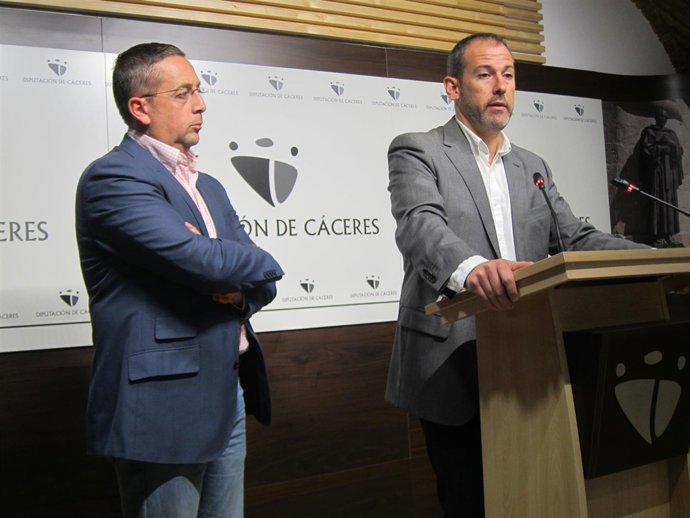 Alfredo Aguilera, portavoz del PP en la Diputación de Cáceres