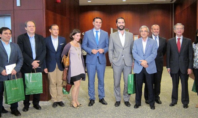 Francisco Javier Fernández tras la reunión con touroperadores portugueses