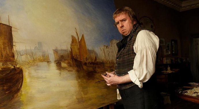 El actor británico Timothy Spall, caracterizado como William Turnet