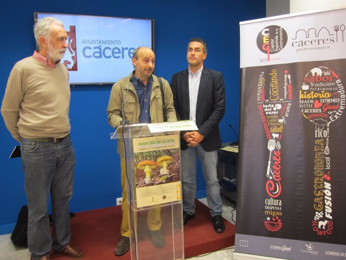 Presentación del XXXIV Día de la Seta en Cáceres