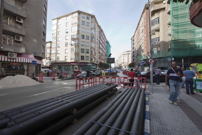 Obras de renovación del abstecimiento de agua