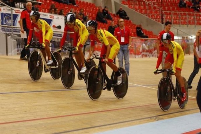 Selección española de ciclismo en pista