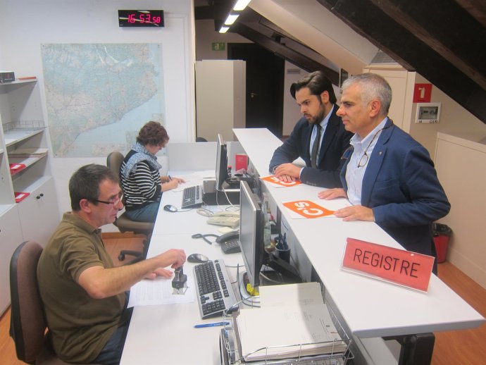 Los diputados de C's Fernando de Páramo y Carlos Carrizosa