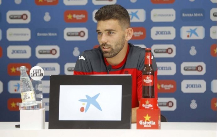 Víctor Álvarez, jugador del RCD Espanyol