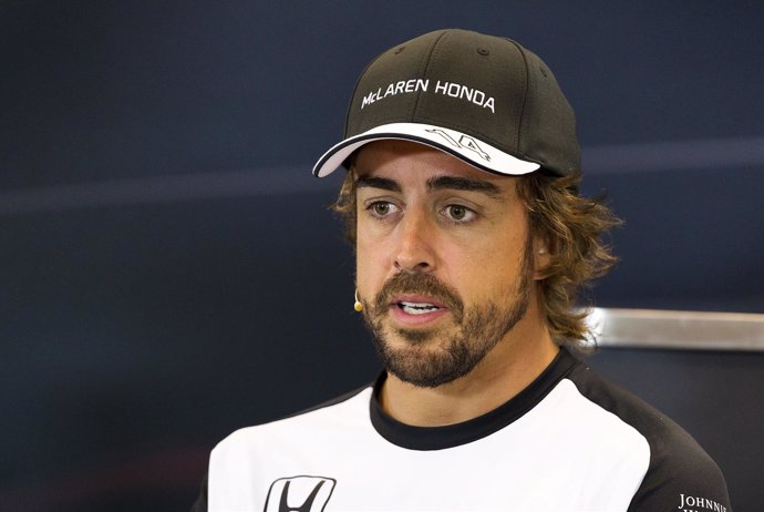 El piloto español de Fórmula 1 Fernando Alonso (McLaren)