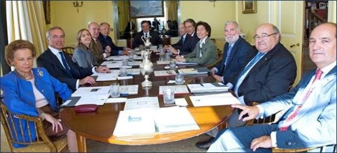 Reunión de la Junta de Patronos del CEM de la Fundación Albéniz