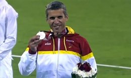 Alberto Suárez en el Mundial de Doha