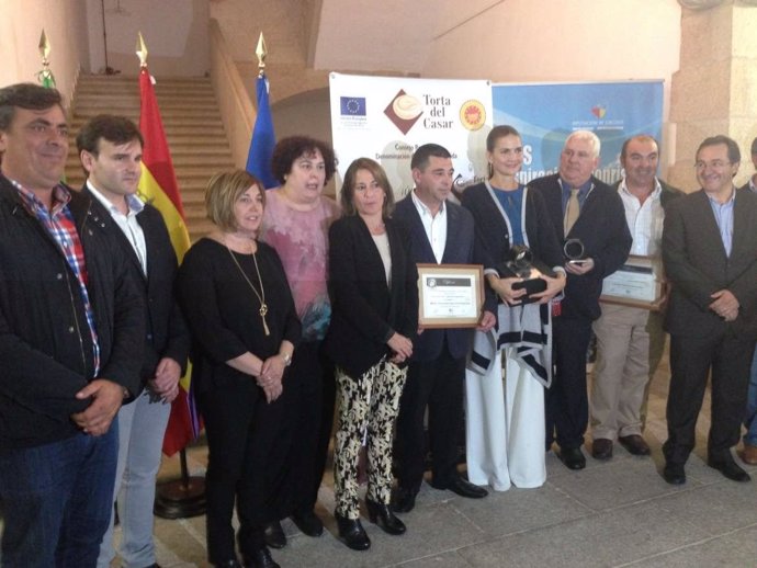 Premios Torta del Casar entregados en Cáceres