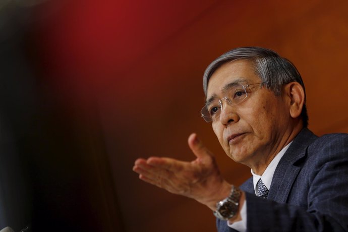 El gobernador del BoJ, Haruhiko Kuroda