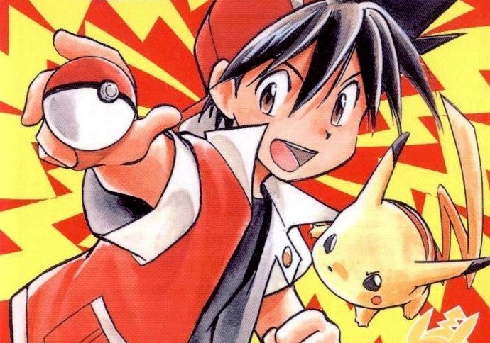 Imagen del manga de 'Pokémon'