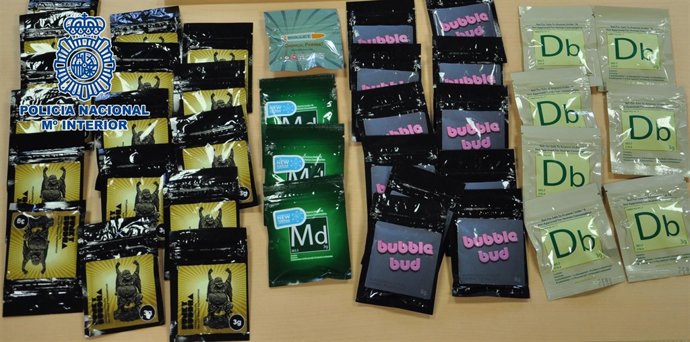 Droga sintética intervenida en San Fernando