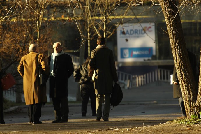 El juez y la fiscal inspeccionan el Madrid Arena