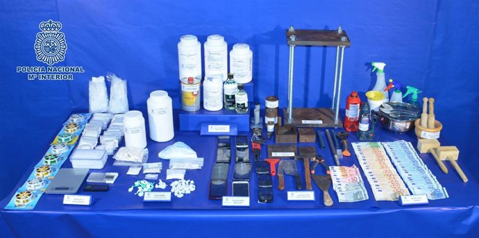 Laboratorio de cocaína desmantelado