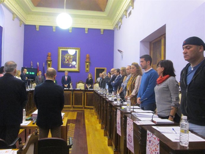 Imagen del pleno ordinario del Ayuntamiento de Jaén