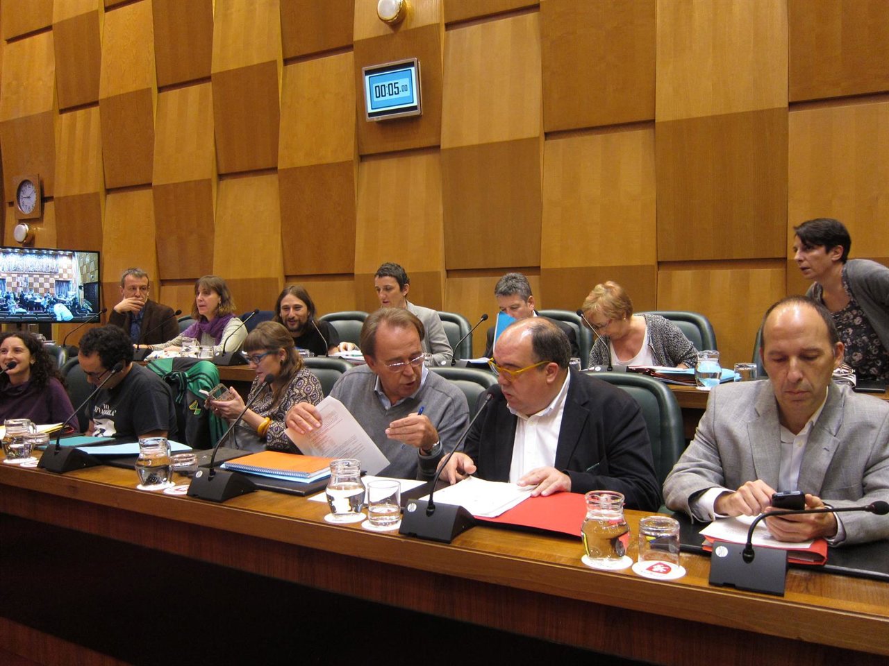 Concejales del PSOE y CHA